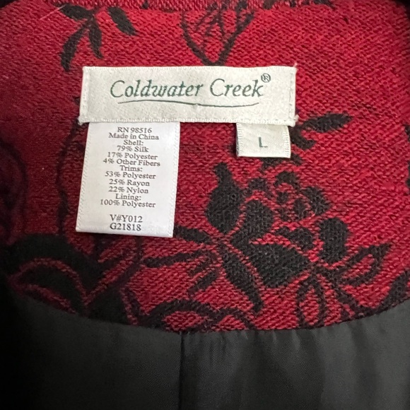 Coldwater Creek Patterned Blazer - Picture 5 of 5